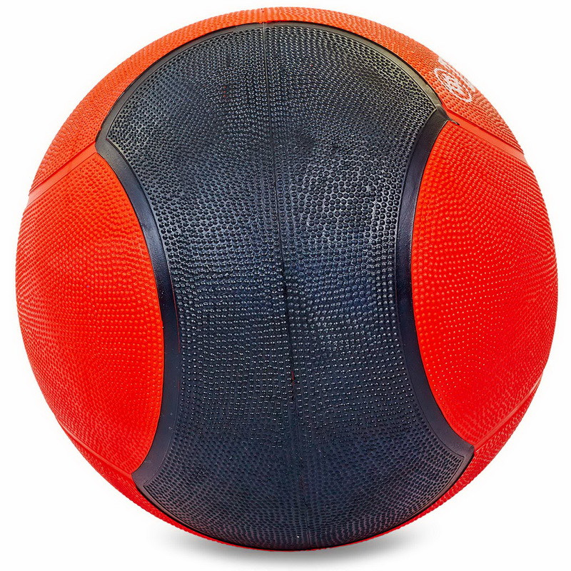 М'яч медичний Medicine Ball FI-5121-8 8кг червоний-чорний