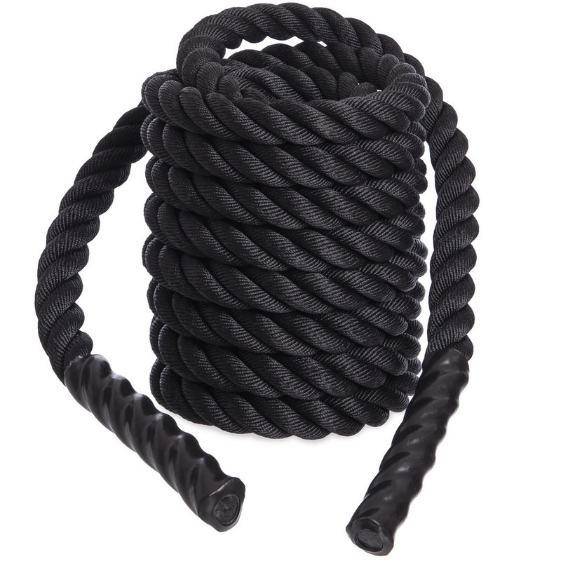 Кросфіт канат Combat Battle Rope FI-5311-9 9м чорний