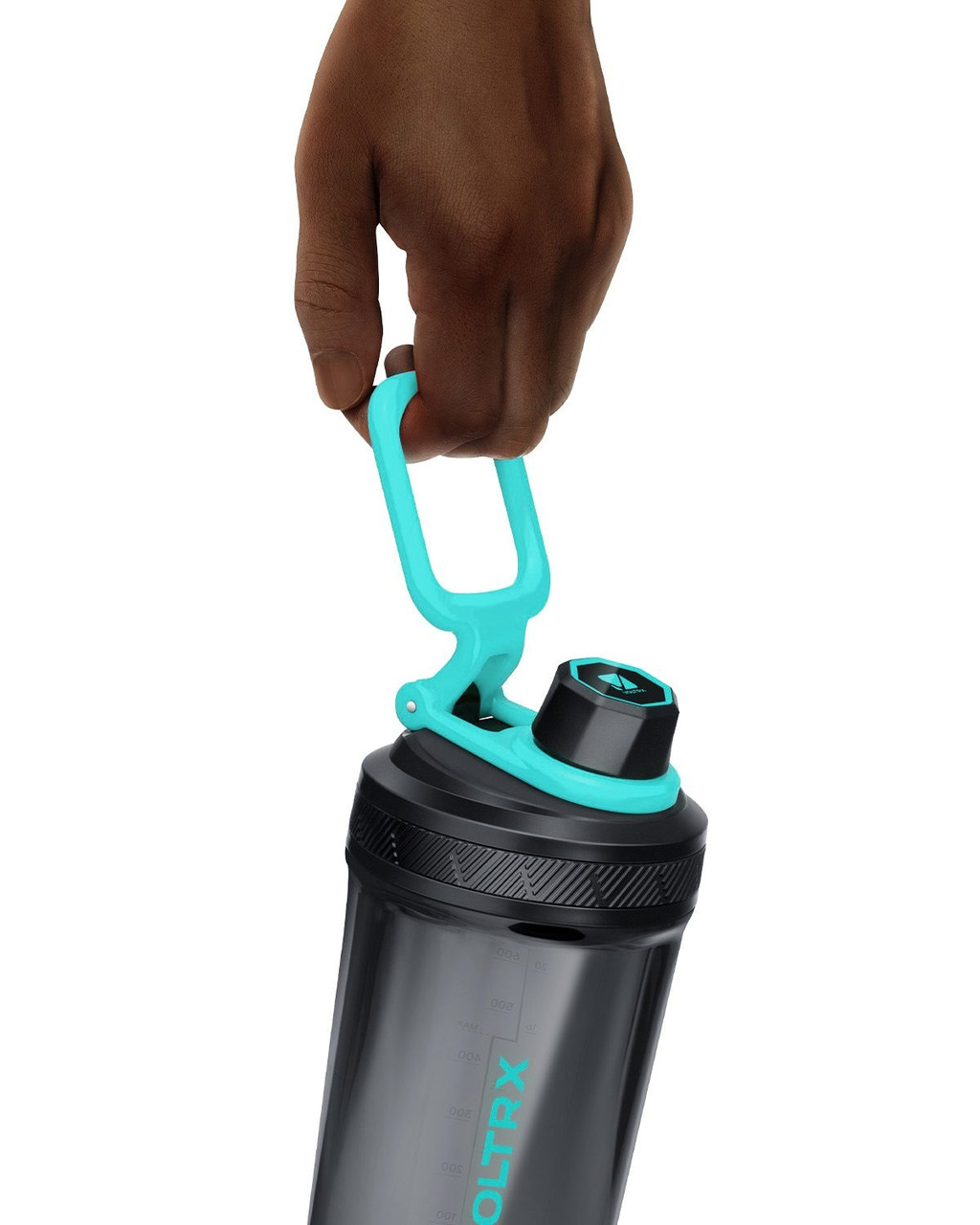 Шейкер спортивний електричний VOLTRX Gallium 600 мл. Tritan Green mint