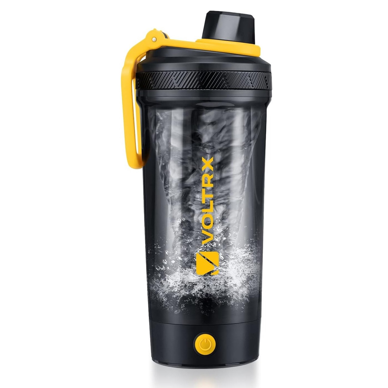 Шейкер спортивний електричний VOLTRX Gallium 600 мл. Tritan Yellow