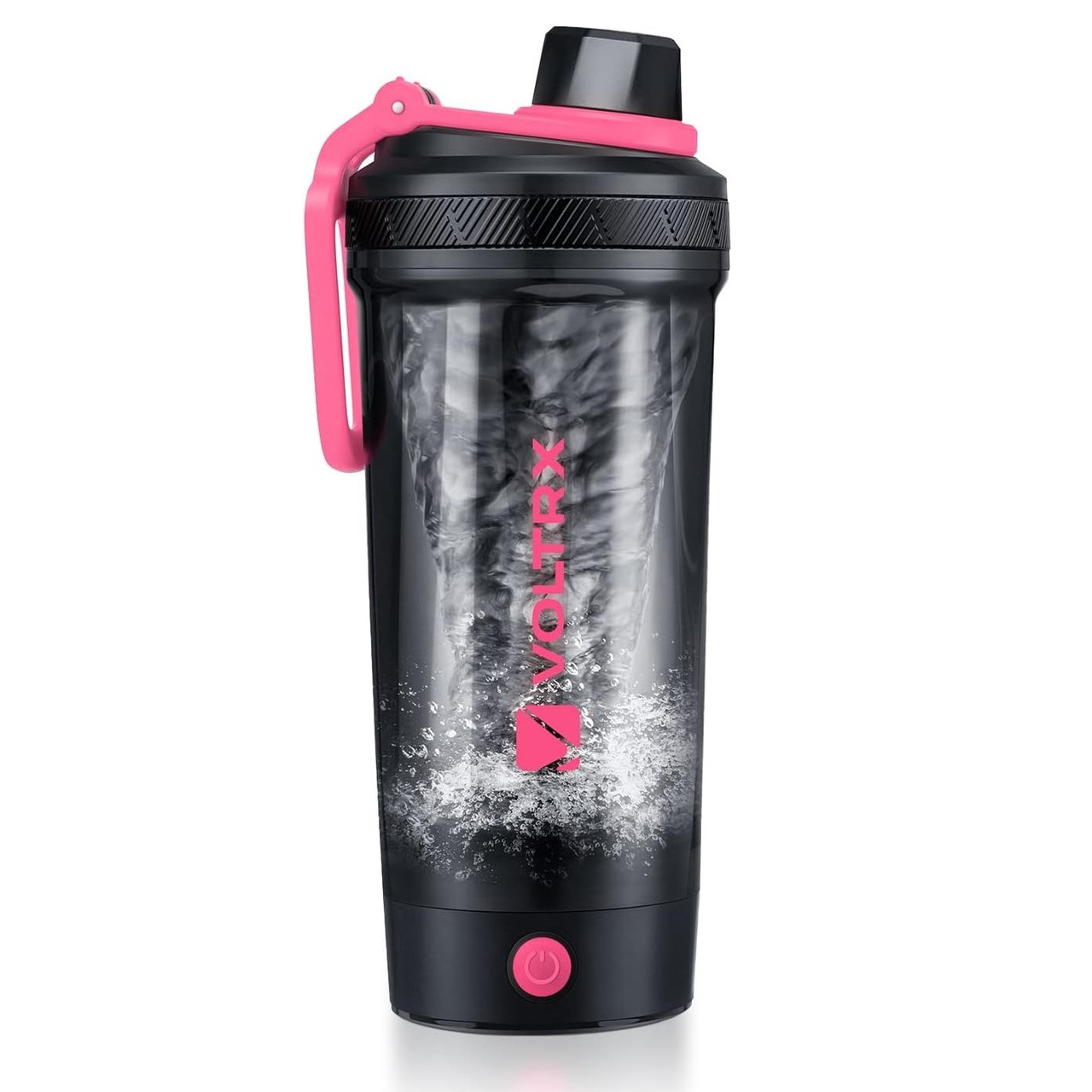 Шейкер спортивний електричний VOLTRX Gallium 600 мл. Tritan Pink