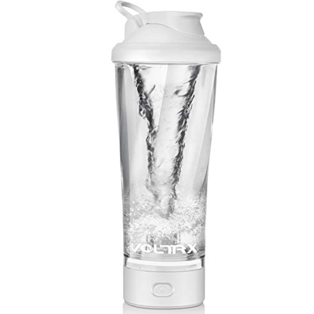 Шейкер спортивний електричний VOLTRX VortexBoost 600 мл. Tritan White