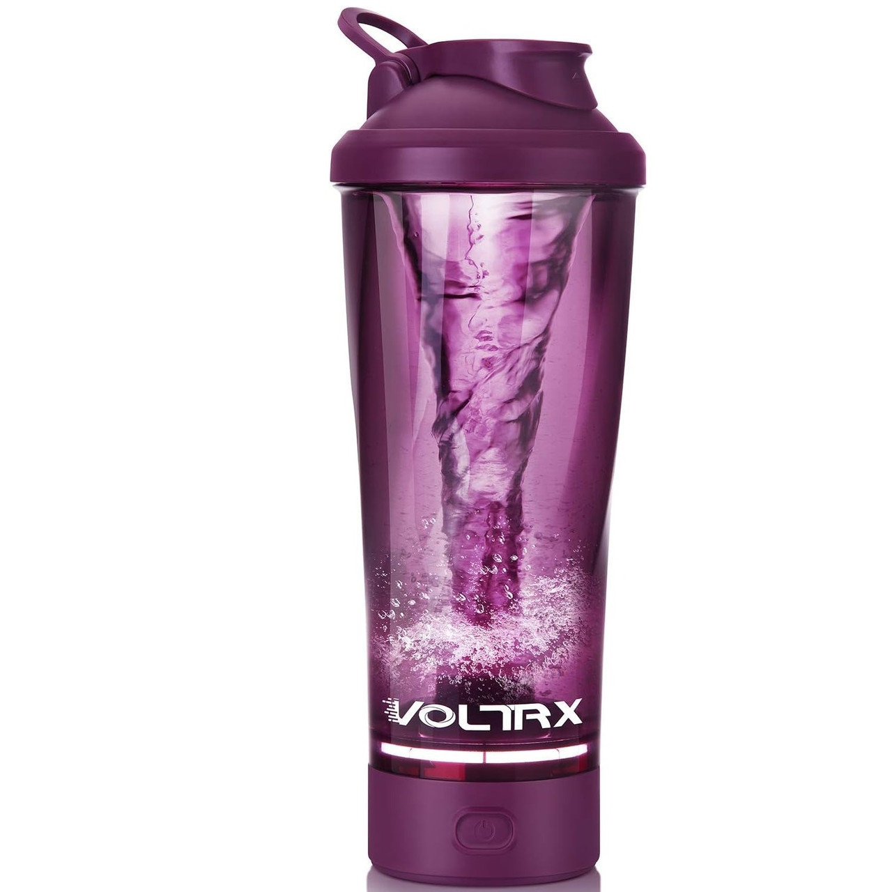 Шейкер спортивний електричний VOLTRX VortexBoost 600 мл. Tritan Purple