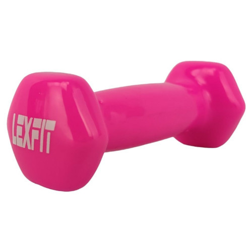 Гантель LEXFIT вінілові 0,5 кг LKDB-505-0,5