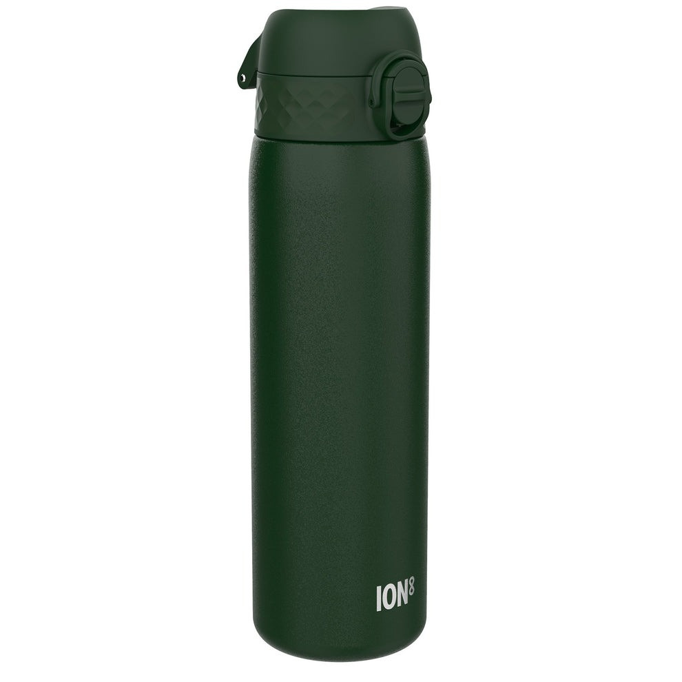 Пляшка для води металева вакуумна ION8 500 мл. Vacuum Insulated, Dark Green
