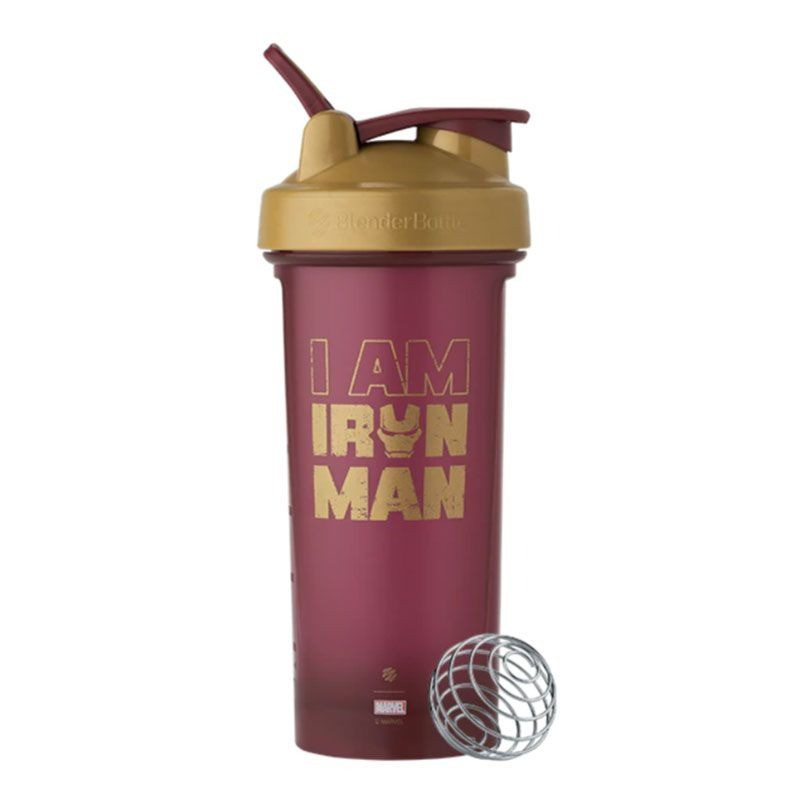 Шейкер спортивний BlenderBottle Classic Loop PRO 28oz/820ml Marvel Iron Man (600561)
