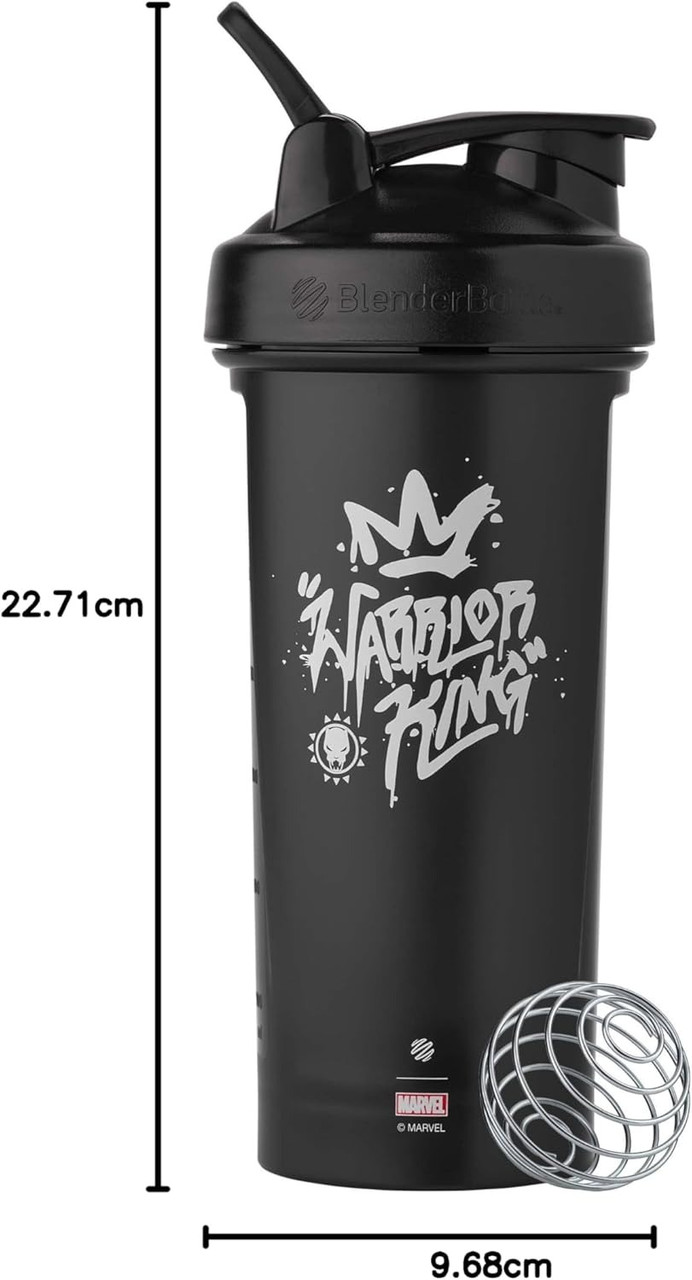 Шейкер спортивний BlenderBottle Classic Loop PRO 28oz/820ml Marvel Black Panther (600560)