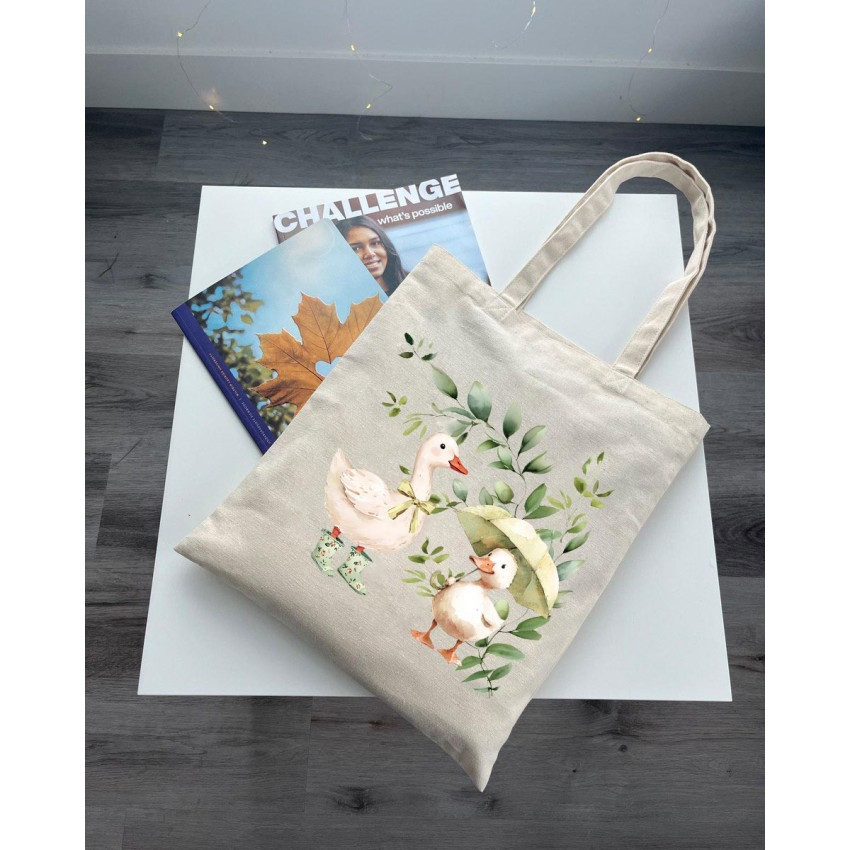 Екошопер BookOpt BK4103 Веселі Гусята бежевий