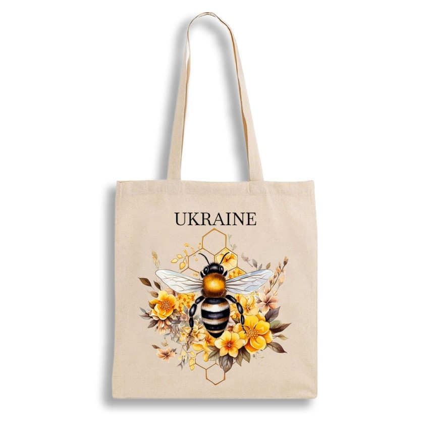 Екошопер BookOpt BK4099 Бджілка бежевий