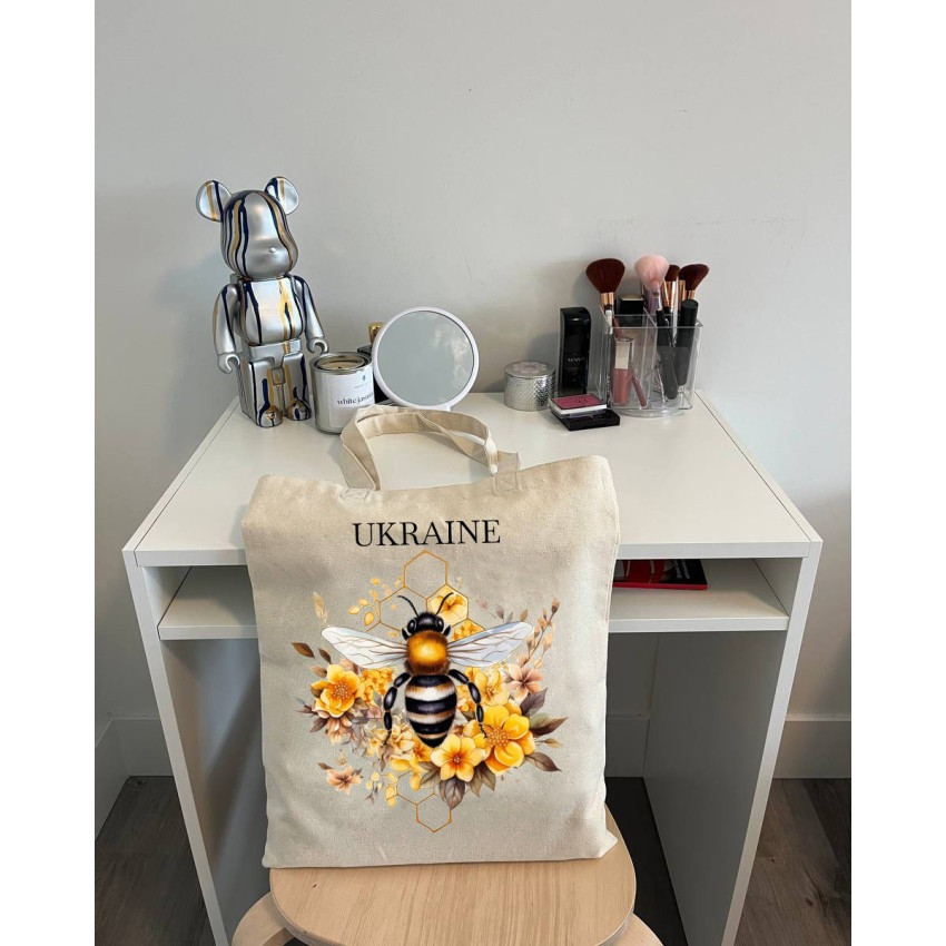 Екошопер BookOpt BK4099 Бджілка бежевий