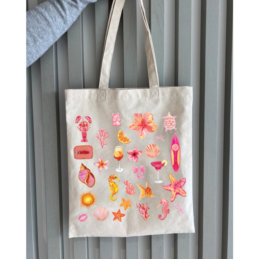 Екошопер BookOpt BK4104 Beach Vibes бежевий