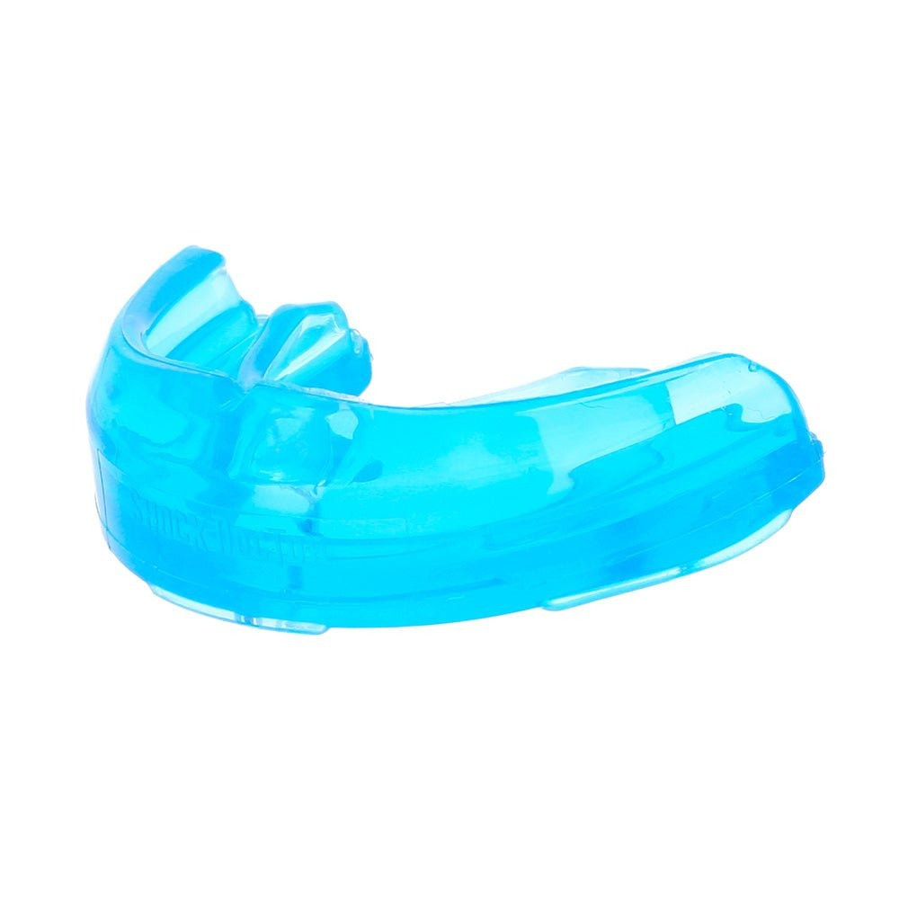 Капа Shock Doctor 4100 Single Braces Mouth Guard - Blue