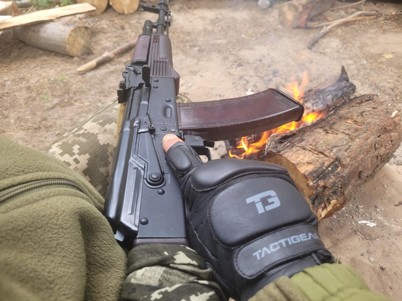 Рукавички тактичні шкіряні без пальців TACTIGEAR PS-8801 Patrol Black L