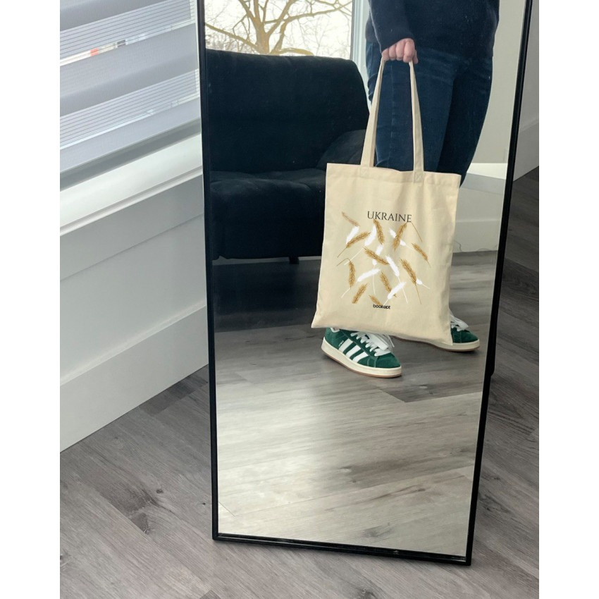 Екошопер BookOpt BK4007 Ukraine (Колоски) бежевий
