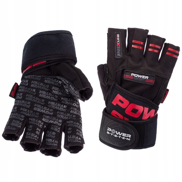 Рукавички для фітнесу Power System PS-2800 Power Grip Red M