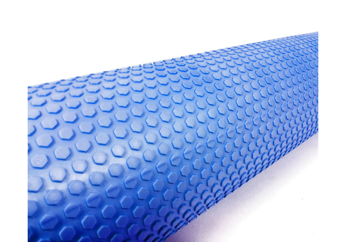 Массажный ролик EasyFit Foam Roller 90 см Синий