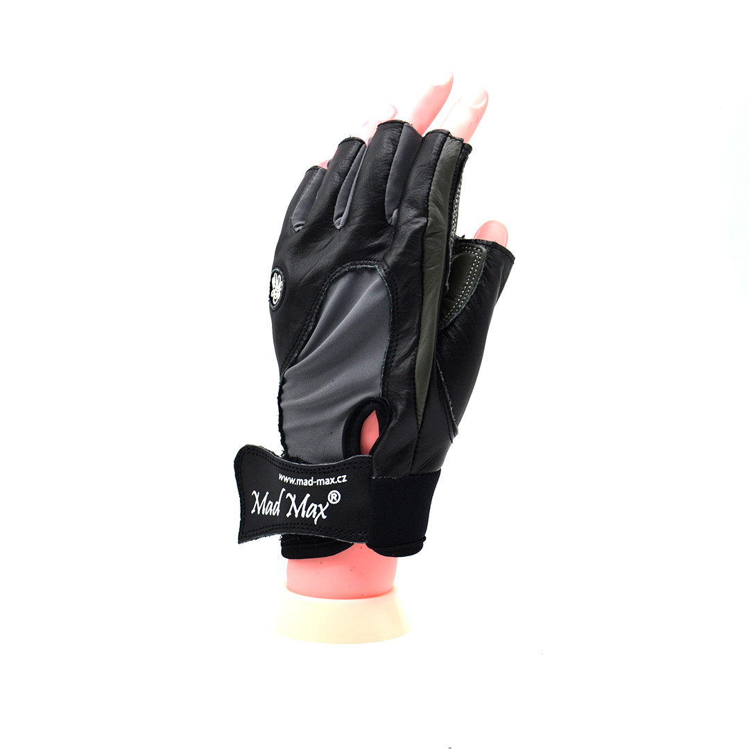 Рукавички для фітнесу MadMax MFG-820 MTi82 Black/Cool grey M