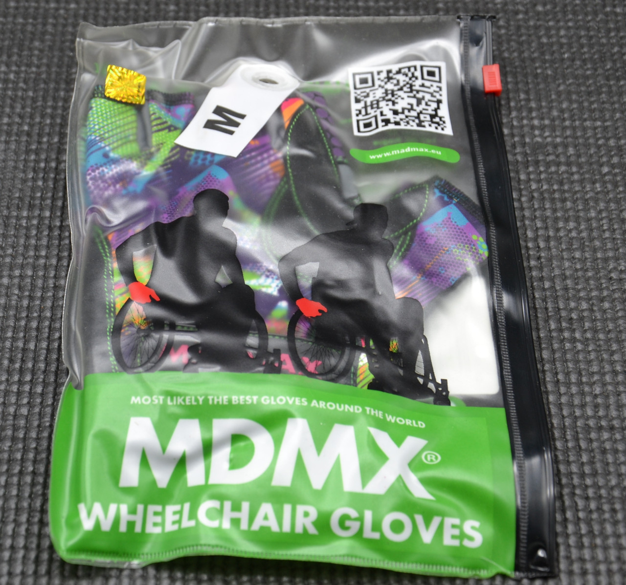 Рукавички для інвалідного візка MadMax GWC-005 Full Fingers 1 M