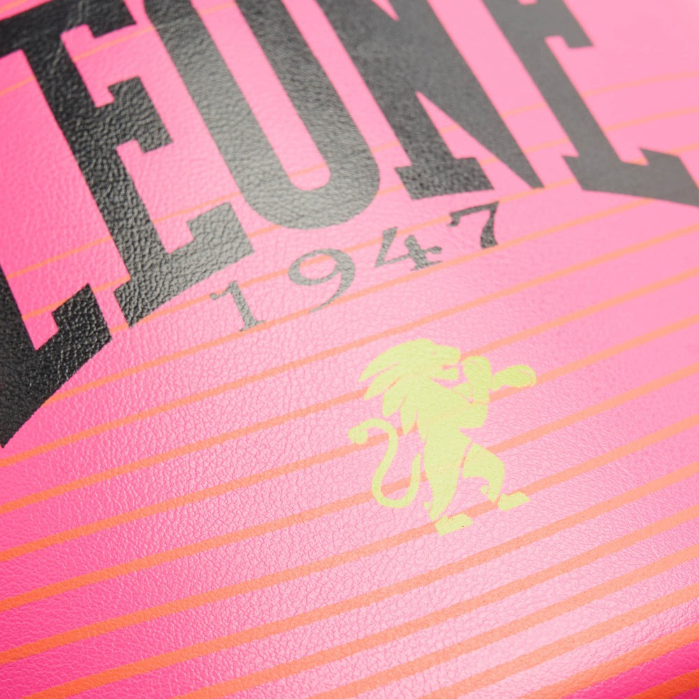 Боксерські рукавиці Leone GN313 WAVES Fuxia 10 унцій
