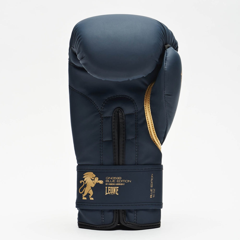 Боксерські рукавиці Leone GN059B Blue Edition 10 унцій