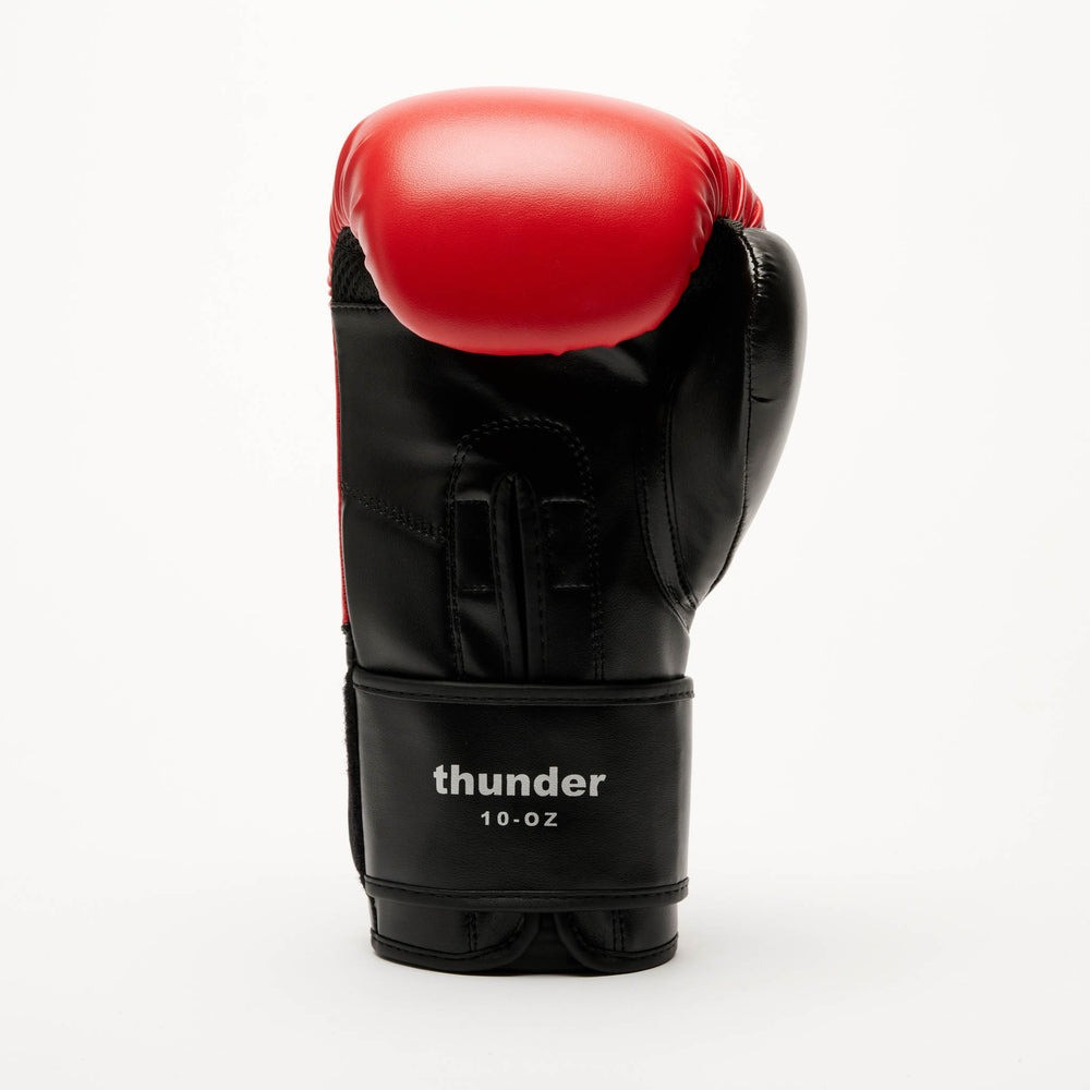 Боксерські рукавиці Leone GN383 THUNDER Red 8 унцій