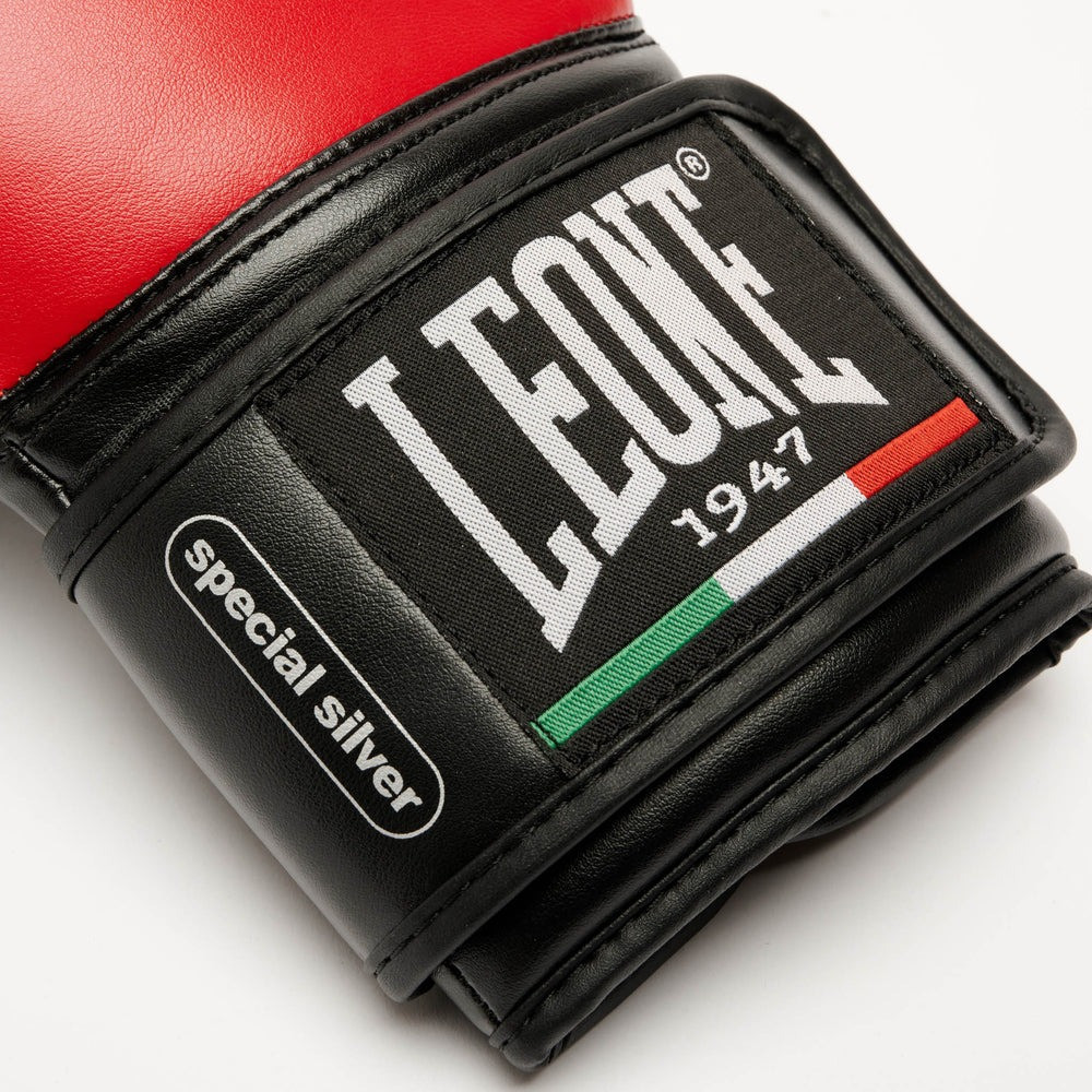 Боксерські рукавиці Leone GN383 THUNDER Red 8 унцій