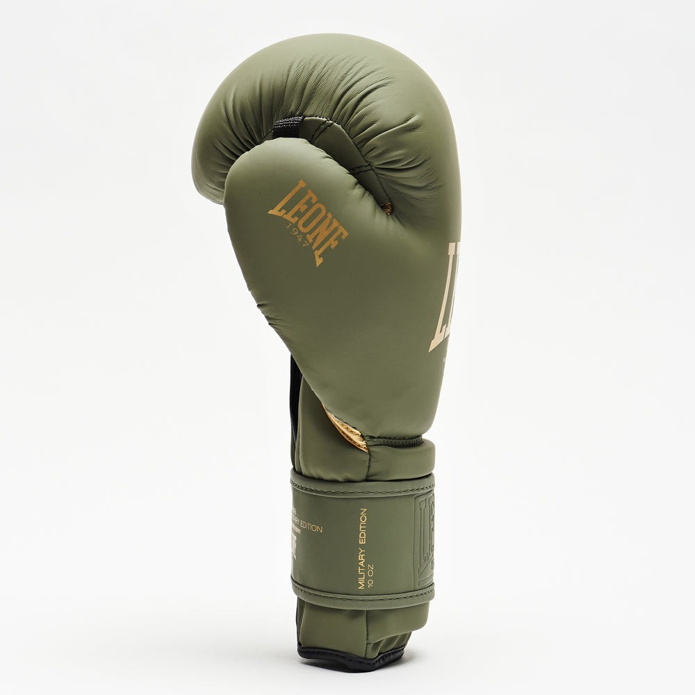 Боксерські рукавиці Leone GN059G MILITARY EDITION Green 16 унцій