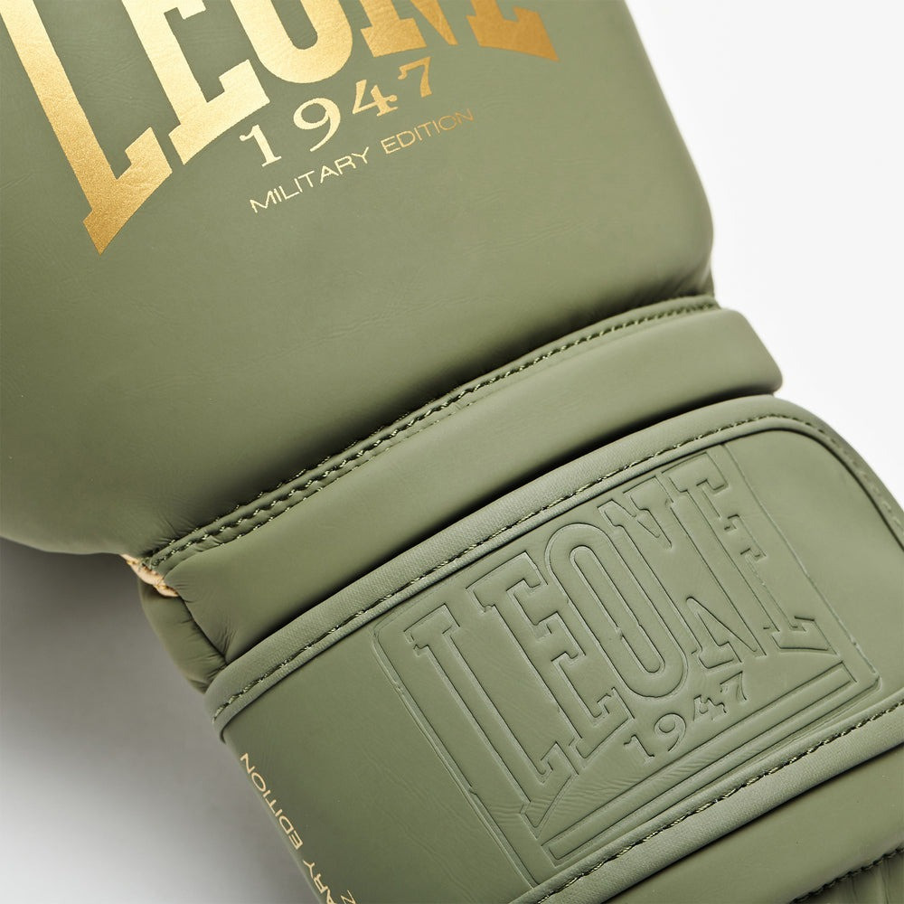 Боксерські рукавиці Leone GN059G MILITARY EDITION Green 16 унцій