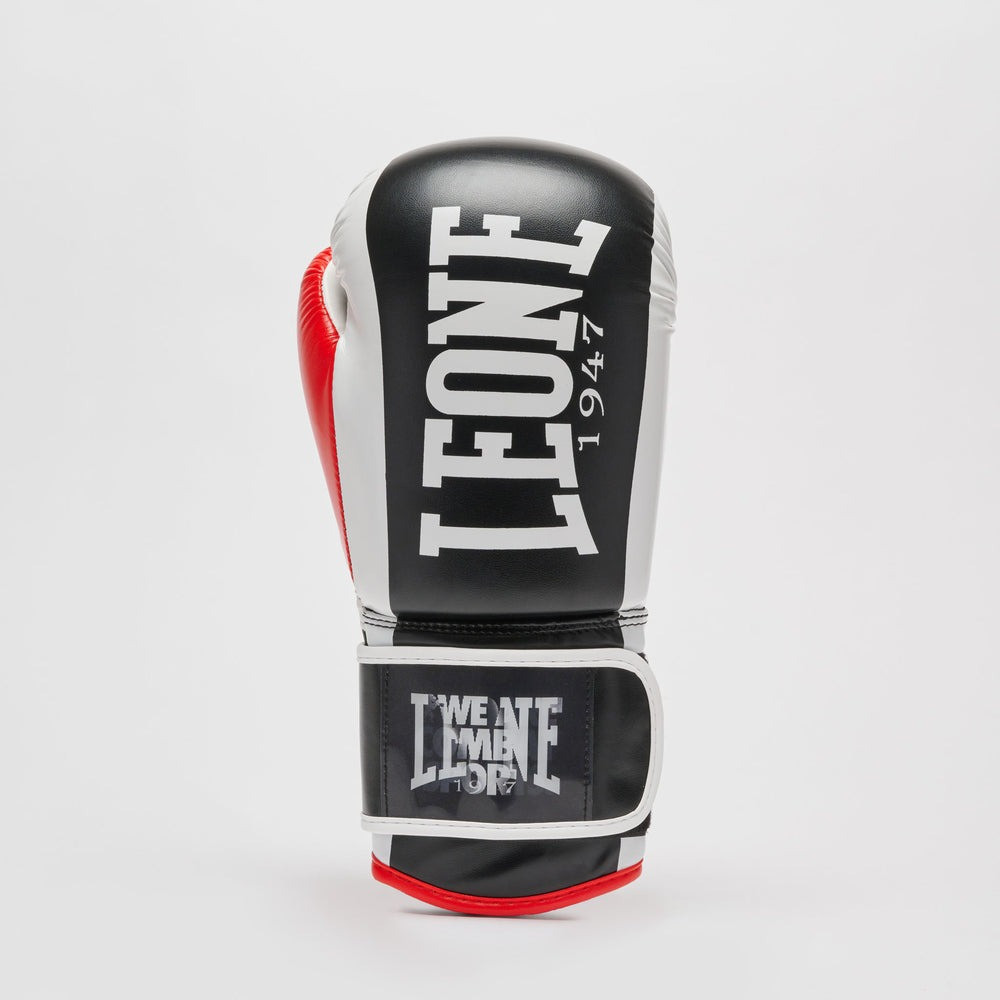 Боксерські рукавиці Leone GN333 LOGO WACS Black 10 унцій