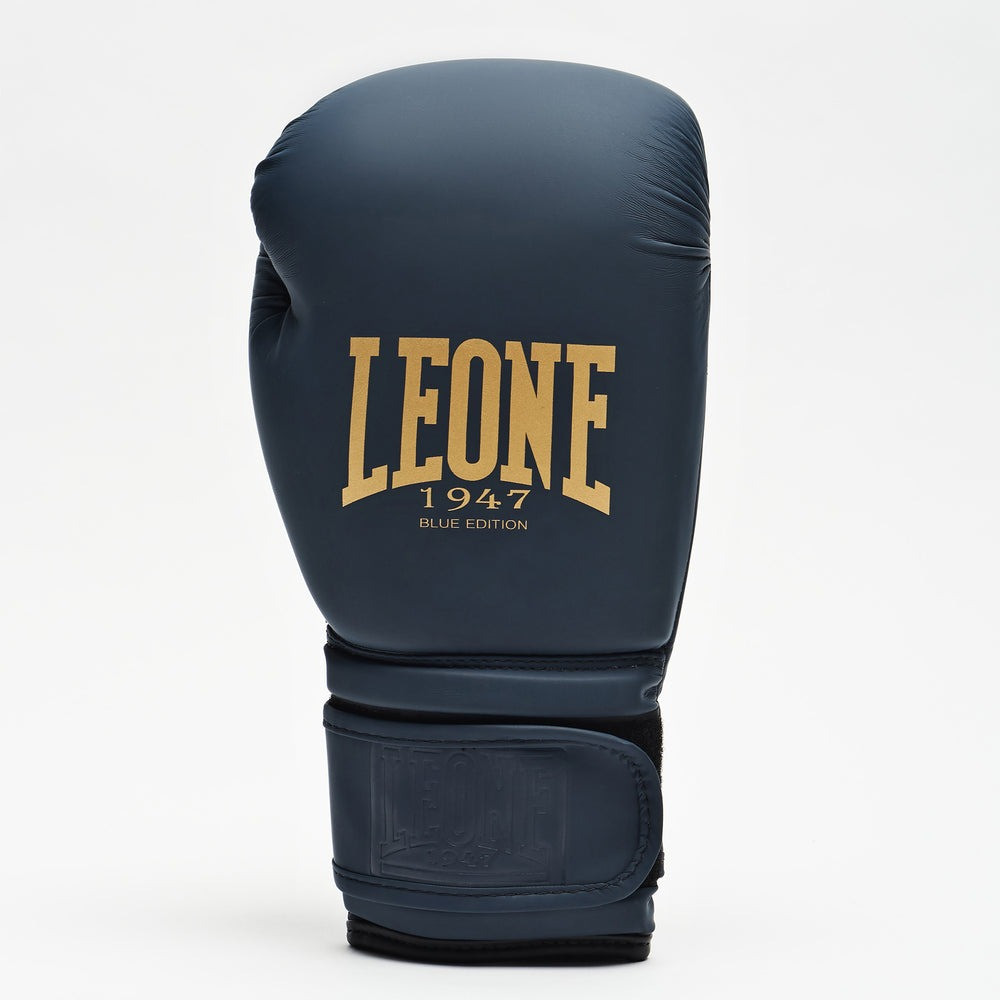 Боксерські рукавиці Leone GN059B Blue Edition 16 унцій