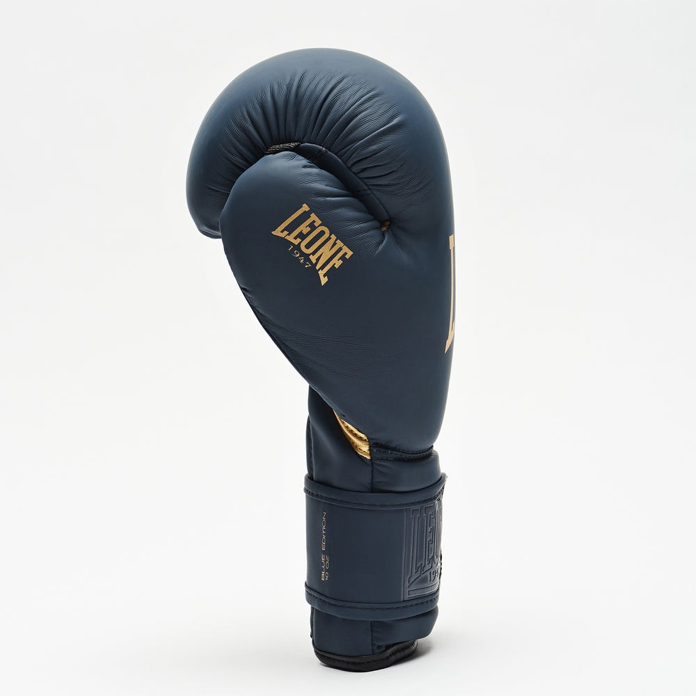Боксерські рукавиці Leone GN059B Blue Edition 16 унцій