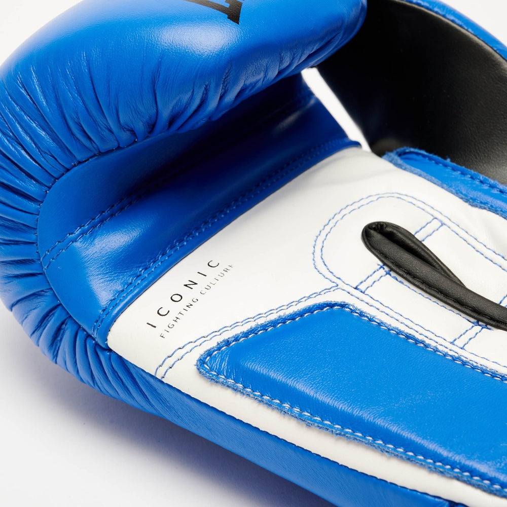 Боксерські рукавиці Leone GN208 ICONIC Blue 10 унцій