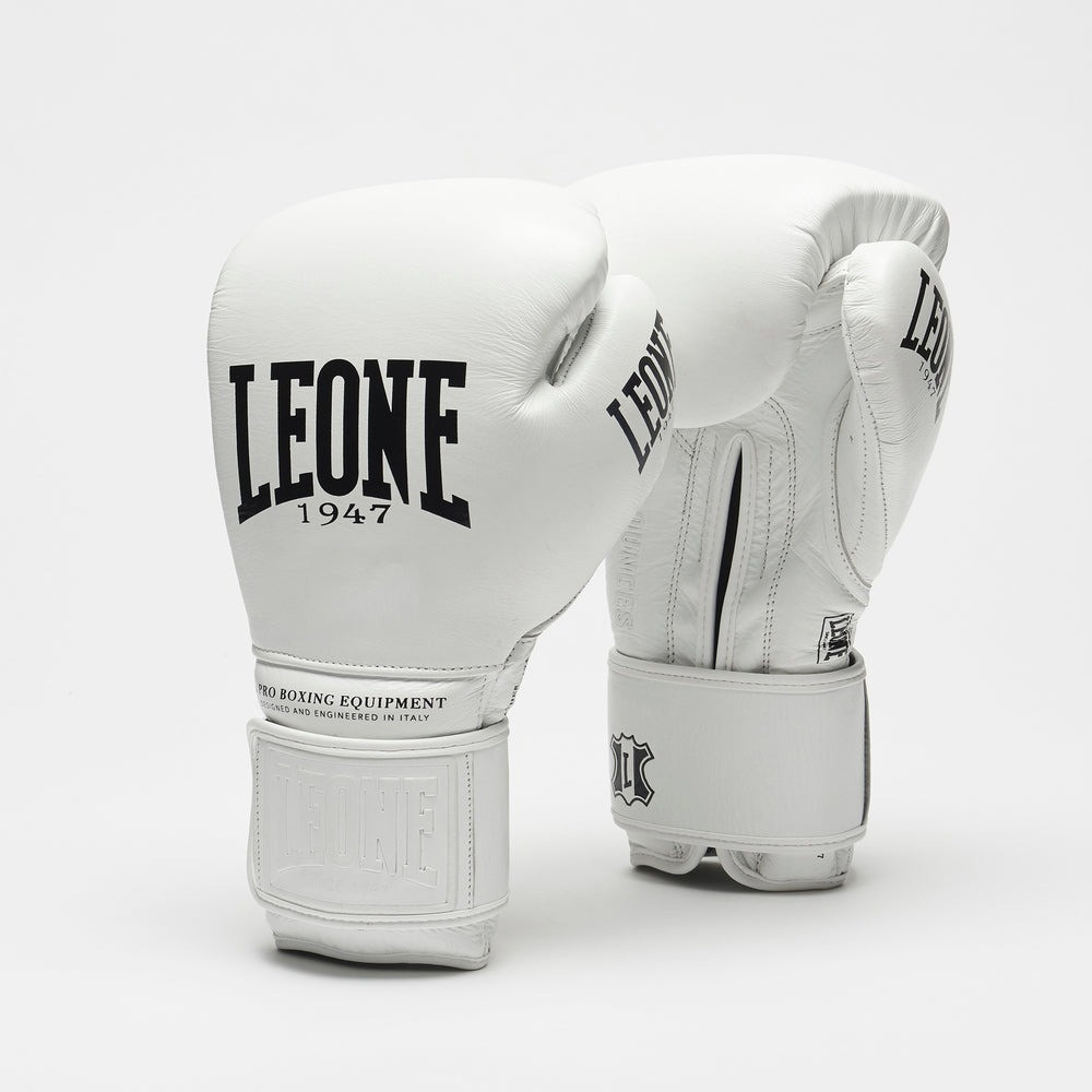 Боксерські рукавиці Leone GN111 THE GREATEST White 10 унцій
