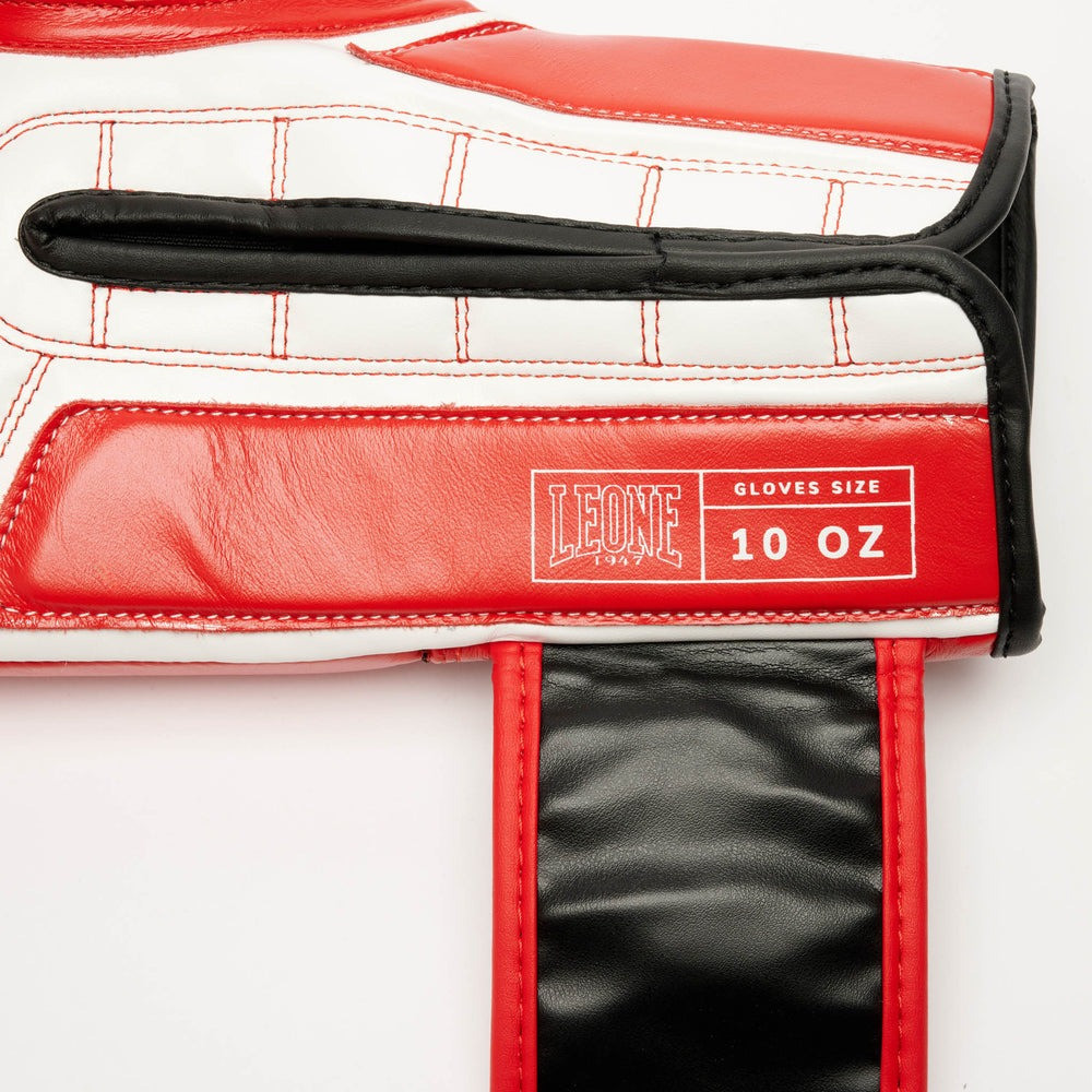Боксерські рукавиці Leone GN208 ICONIC Red 14 унцій