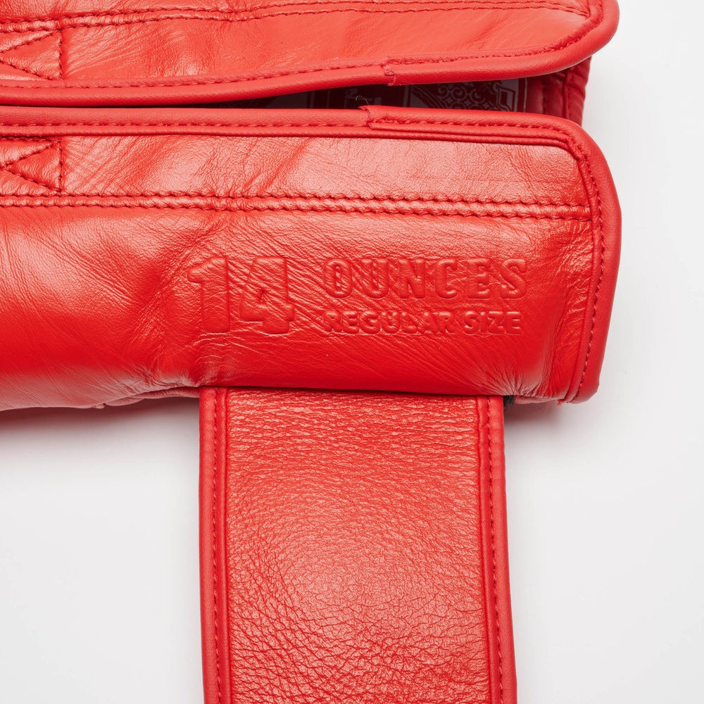 Боксерські рукавиці Leone GN111 THE GREATEST Red 14 унцій