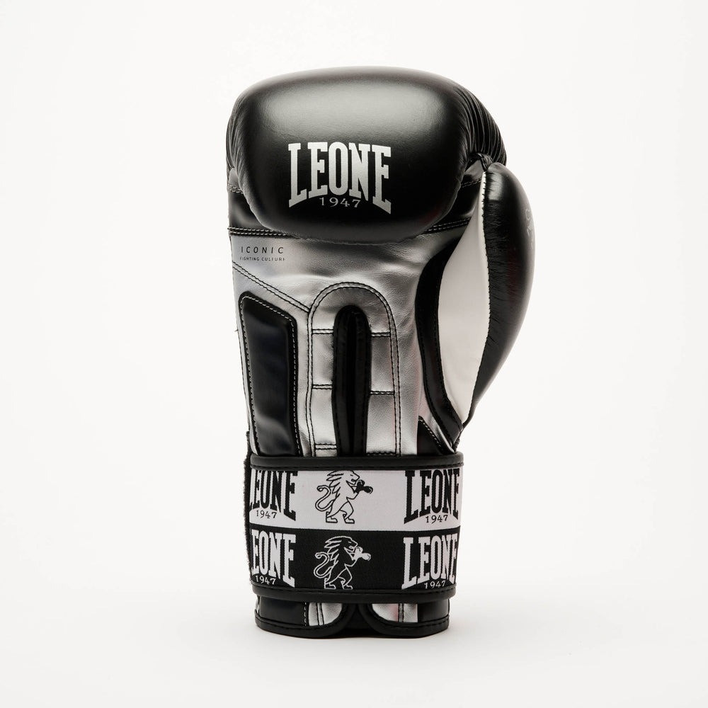 Боксерські рукавиці Leone GN208 ICONIC Black 16 унцій