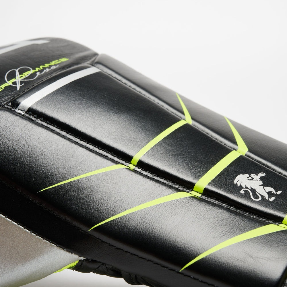 Боксерські рукавиці Leone GN110F REVO FLUO Black 12 унцій