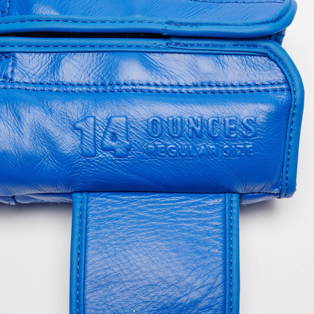 Боксерські рукавиці Leone GN111 THE GREATEST Blue 12 унцій