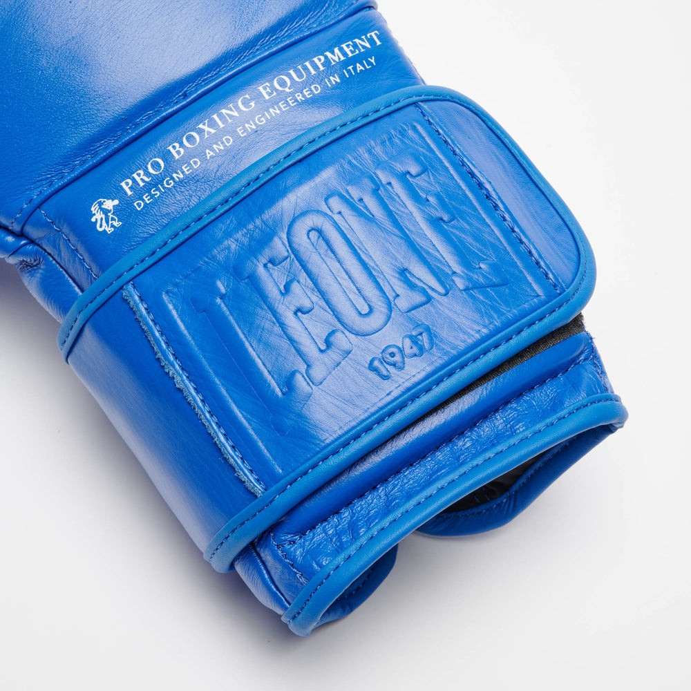 Боксерські рукавиці Leone GN111 THE GREATEST Blue 12 унцій