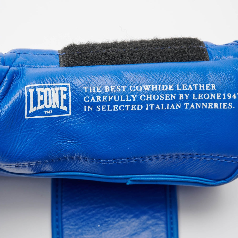 Боксерські рукавиці Leone GN111 THE GREATEST Blue 14 унцій