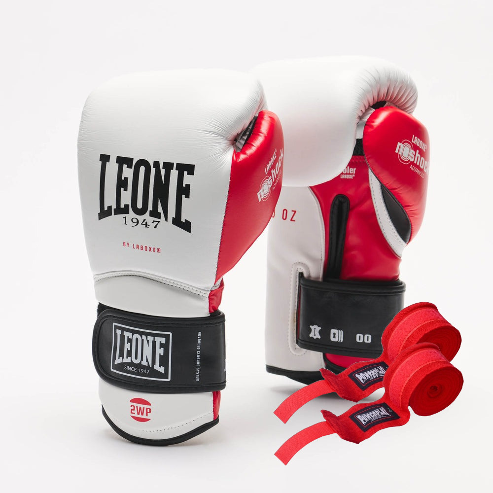 Боксерські рукавиці Leone GN113 IL TECNICO N3 White 12 унцій