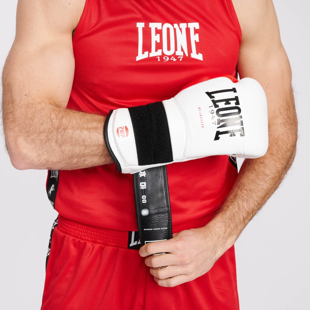 Боксерські рукавиці Leone GN113 IL TECNICO N3 White 12 унцій