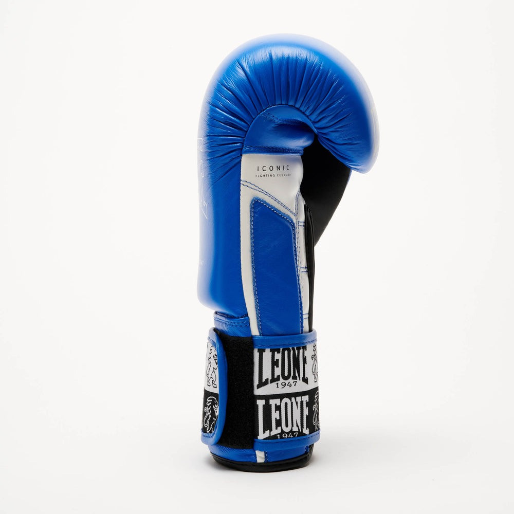Боксерські рукавиці Leone GN208 ICONIC Blue 16 унцій