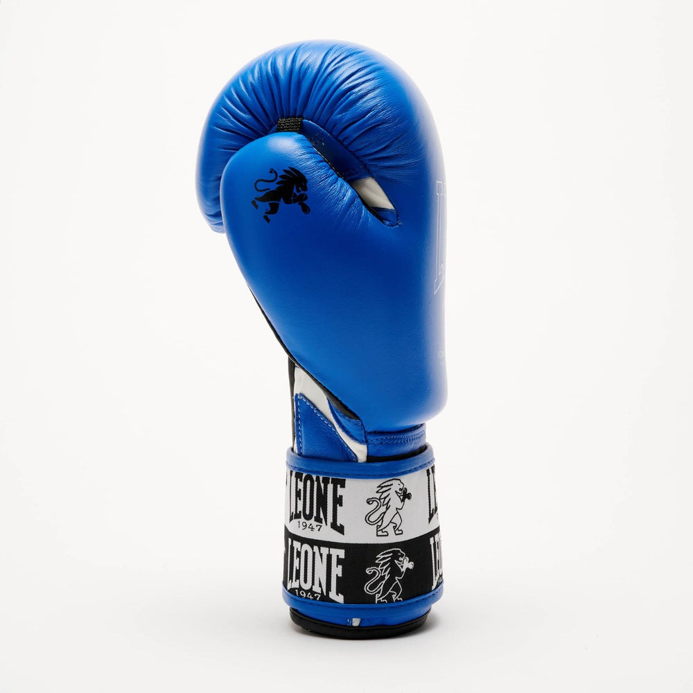Боксерські рукавиці Leone GN208 ICONIC Blue 16 унцій