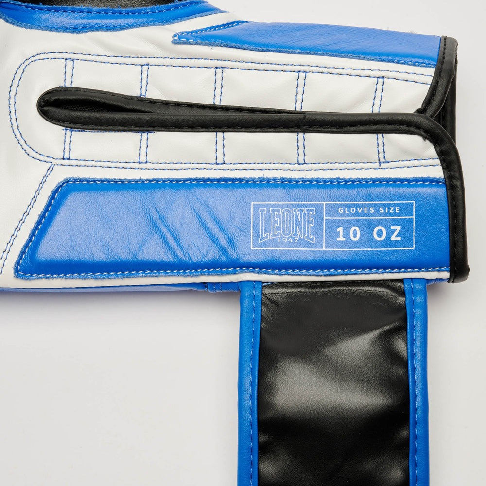 Боксерські рукавиці Leone GN208 ICONIC Blue 16 унцій