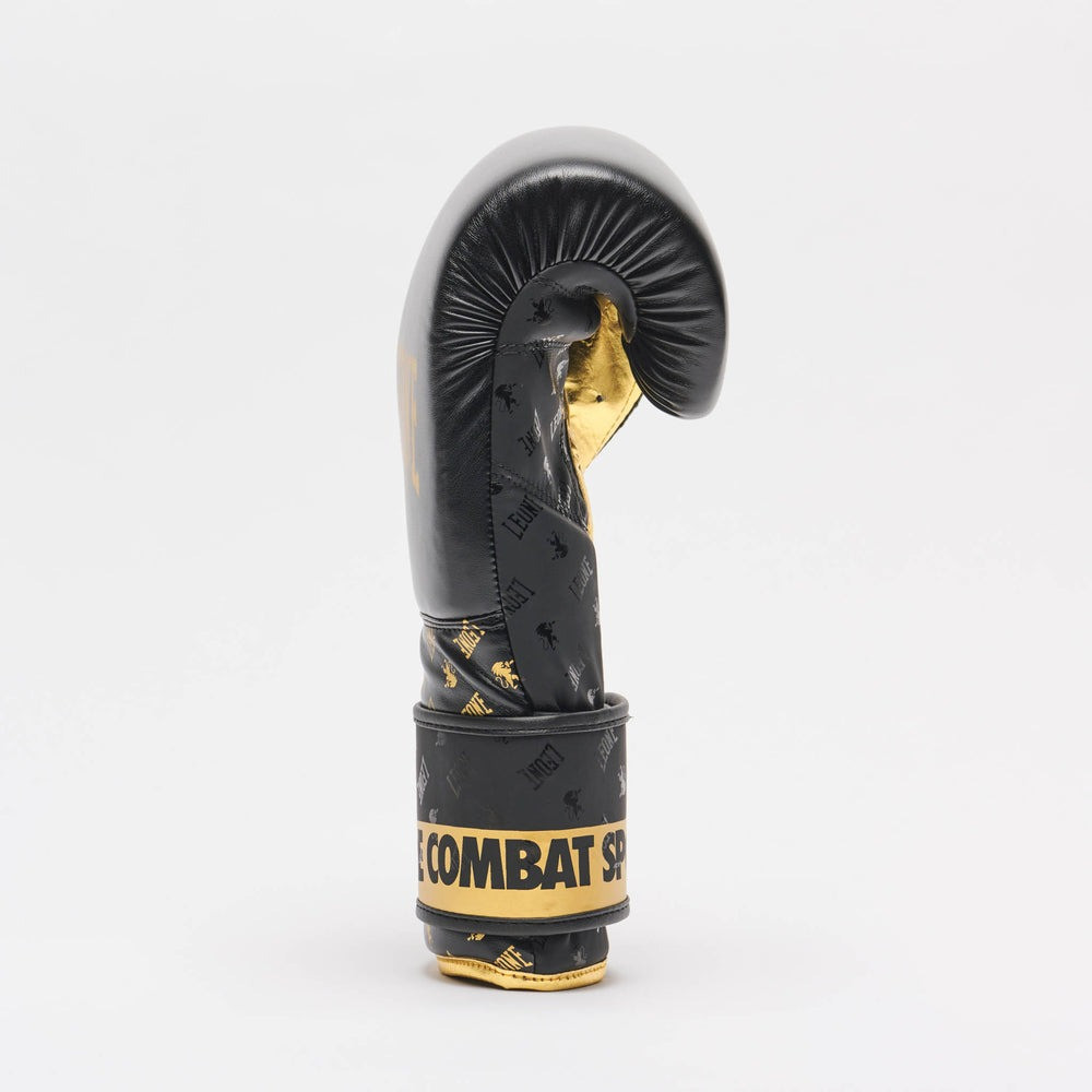 Боксерські рукавиці Leone GN220 DNA Black 12 унцій