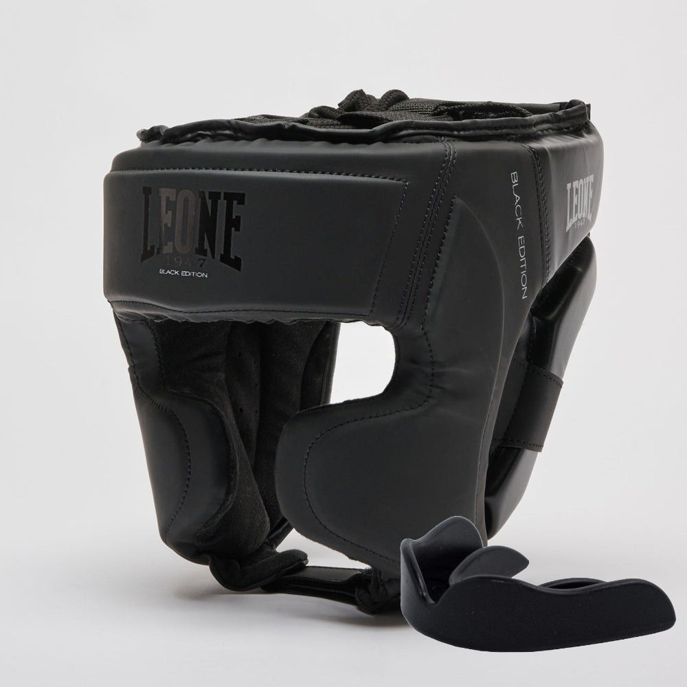 Боксерський шолом Leone CS435 BLACK Edition L