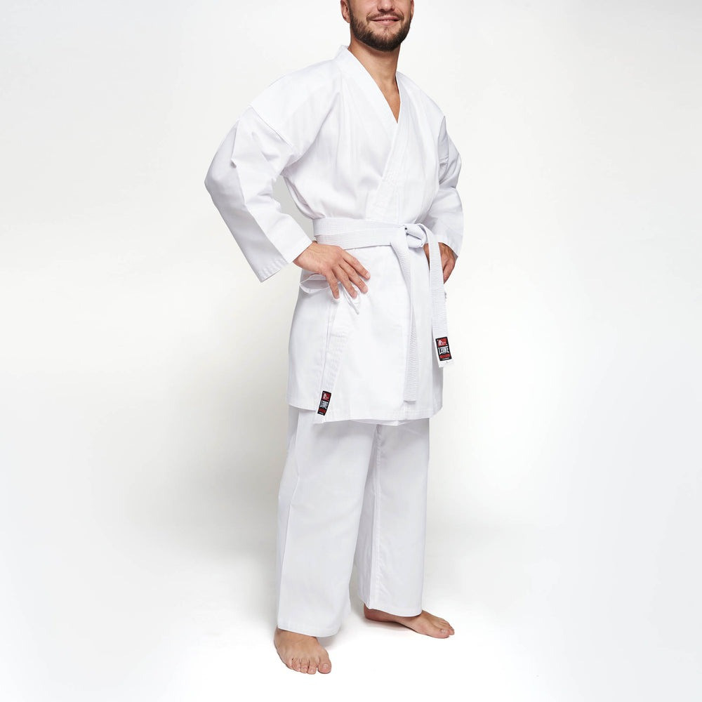 Костюм для карате Leone AB400 для дітей і дорослих, зріст 180 см (карате кімоно)