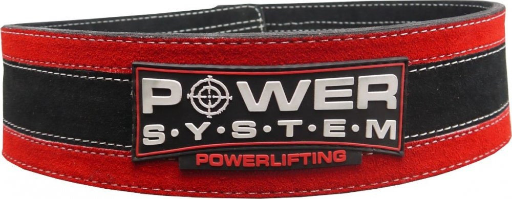 Пояс для важкої атлетики Power System Stronglift PS-3840 Black/Red L/XL