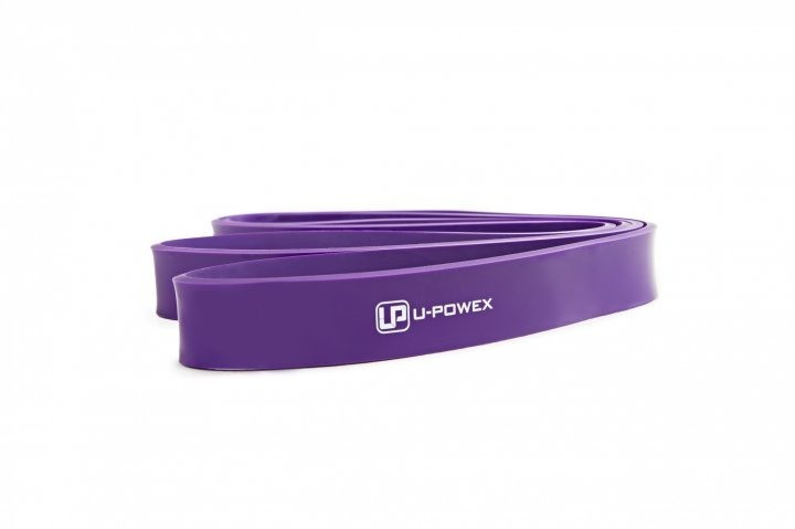 Резинові петлі для тренувань U-POWEX UP_1072 Power Band набір 2шт. Black/Purple (9-39kg)